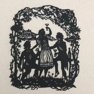 💖 Handmade PaperCut Silhouette Scherenschn…